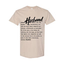 I AM HIM — Husband Definition | Black Ink | T-Shirt | Definitions of HIM Collection