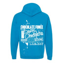 Dark Chocolate – Women's Hoodie | Deep Melanin Royalty | Statement Hoodie for Black Women - White