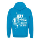 Mocha – Moka Hoodie | Coffee-Brown Melanin Hoodie | Empowerment Streetwear - White