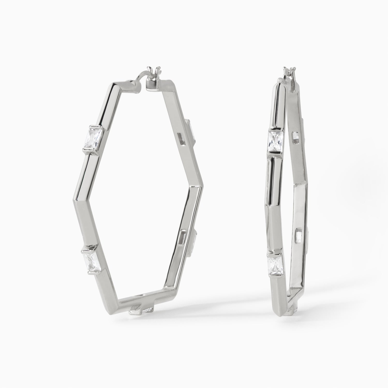 The Claire Hoop Earrings - Large