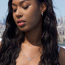 The Claire Hoop Earrings - Huggie