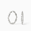 The Claire Hoop Earrings - Medium