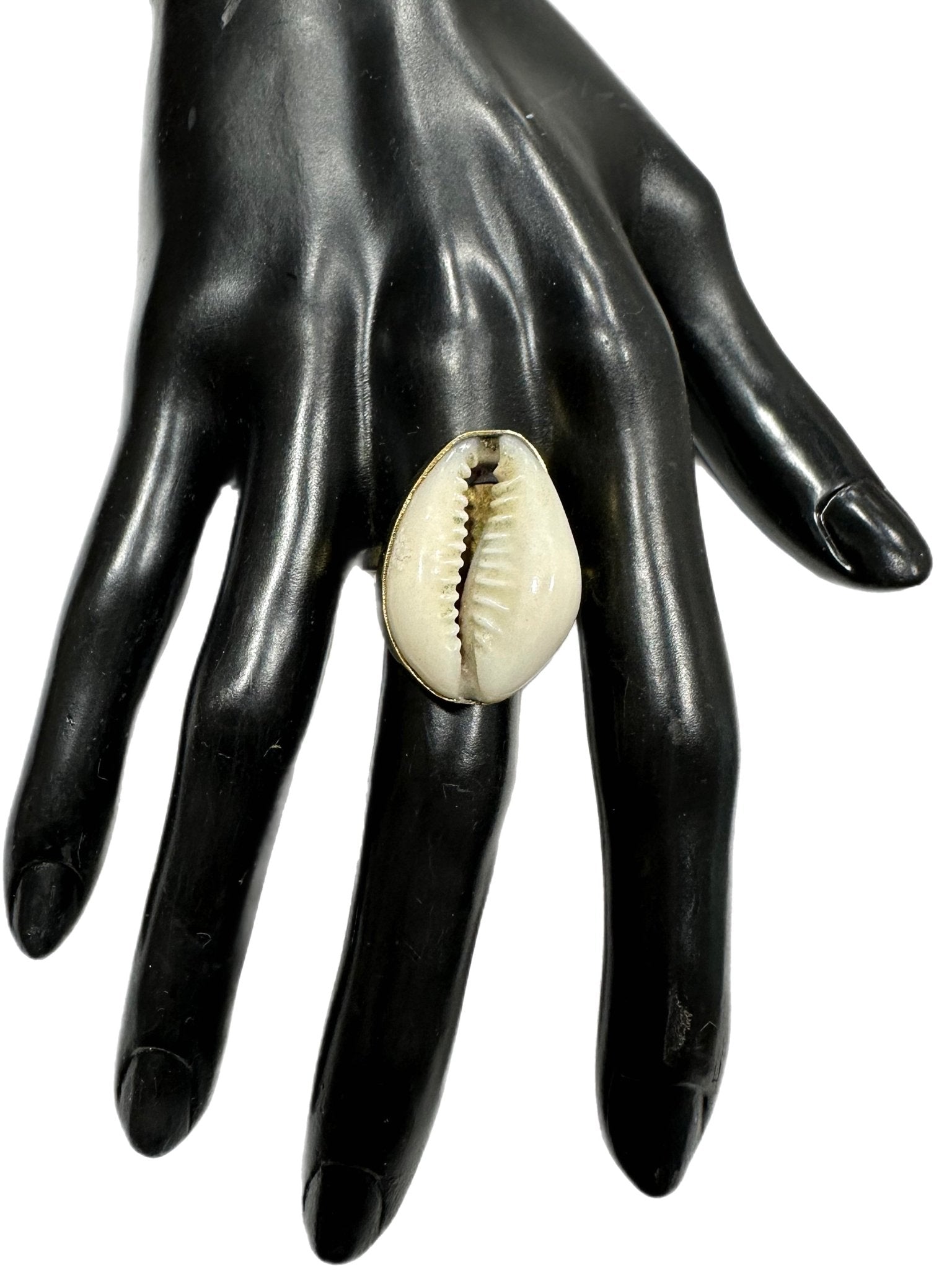 Single Cowry shell Ring