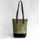 Slender Kenya Tote Bag: Olive Green