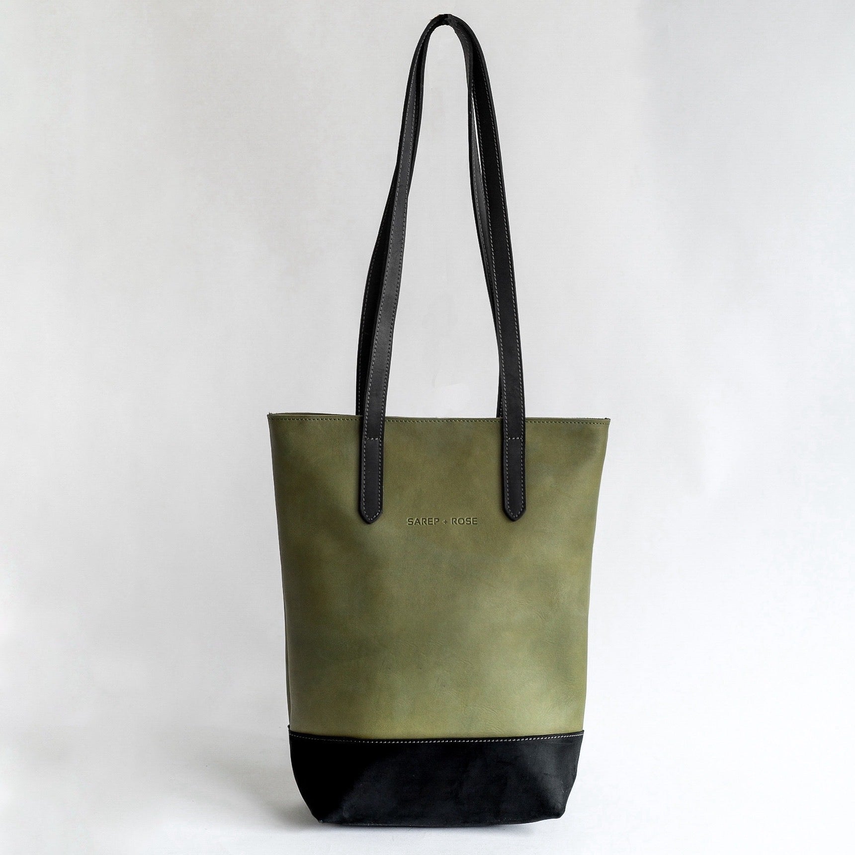 Slender Kenya Tote Bag: Olive Green