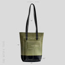 Slender Kenya Tote Bag: Olive Green