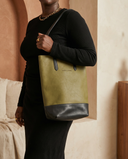 Slender Kenya Tote Bag: Olive Green