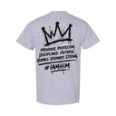 I AM HIM — King Anointed | Black Ink | T-Shirt | King Collection