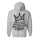 I AM HIM — King Anointed | Black Ink | Pullover Hoodie | King Collection
