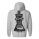 I AM HIM — King's Gambit | Black Ink | Pullover Hoodie | King Collection