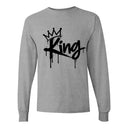 I AM HIM — King Sovereign | Black Ink | Long Sleeve Tee | King Collection