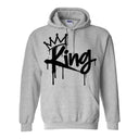 I AM HIM — King's Gambit | Black Ink | Pullover Hoodie | King Collection