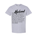 I AM HIM — Husband Definition | Black Ink | T-Shirt | Definitions of HIM Collection
