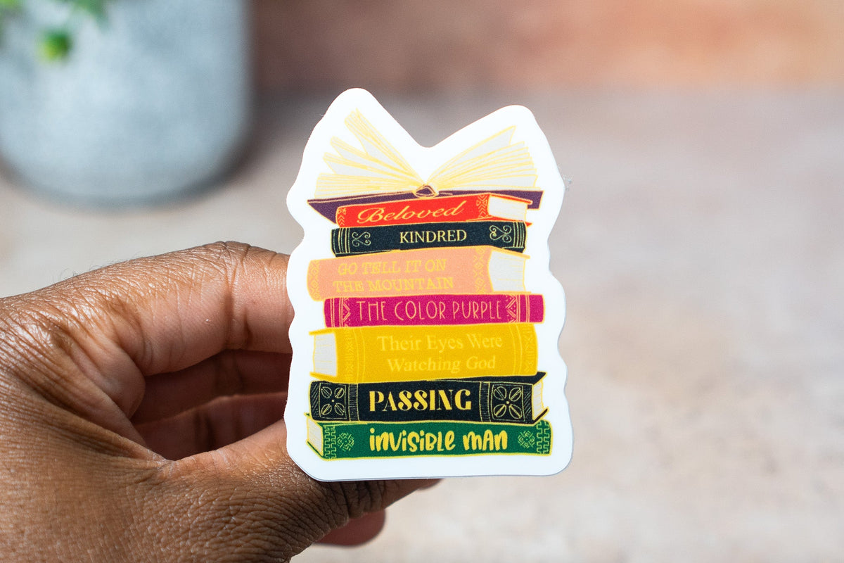 Black Literary Classics Sticker