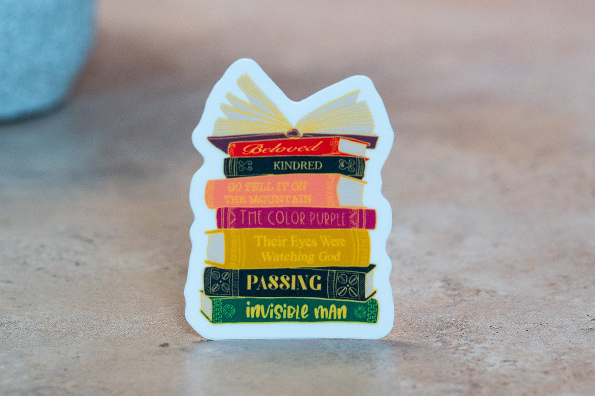 Black Literary Classics Sticker