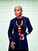 Sunset Horizon Horn Necklace Set