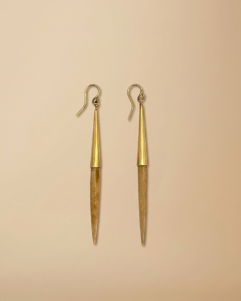 Tandi Brass Earrings