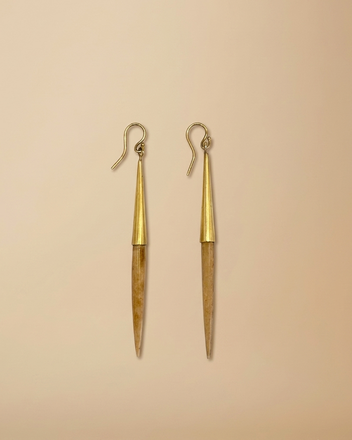 Tandi Brass Earrings