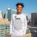 I AM HIM — Legacy Definition | Black Ink | Long Sleeve Tee | Legacy Collection
