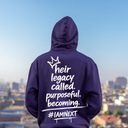 I AM HIM — Prince Becoming | White Ink | Pullover Hoodie | Legacy Collection