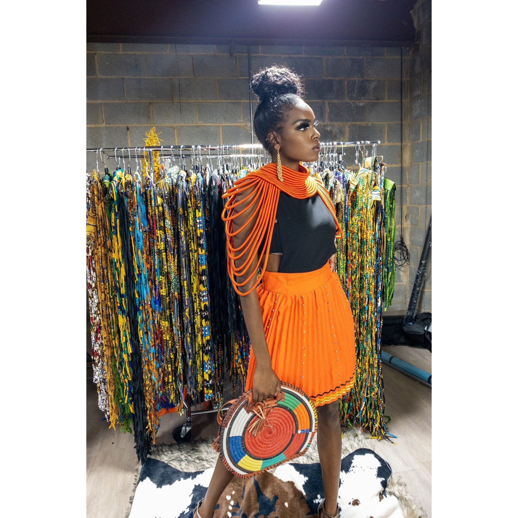 Ubuntu Goddess Two Shoulder Necklace