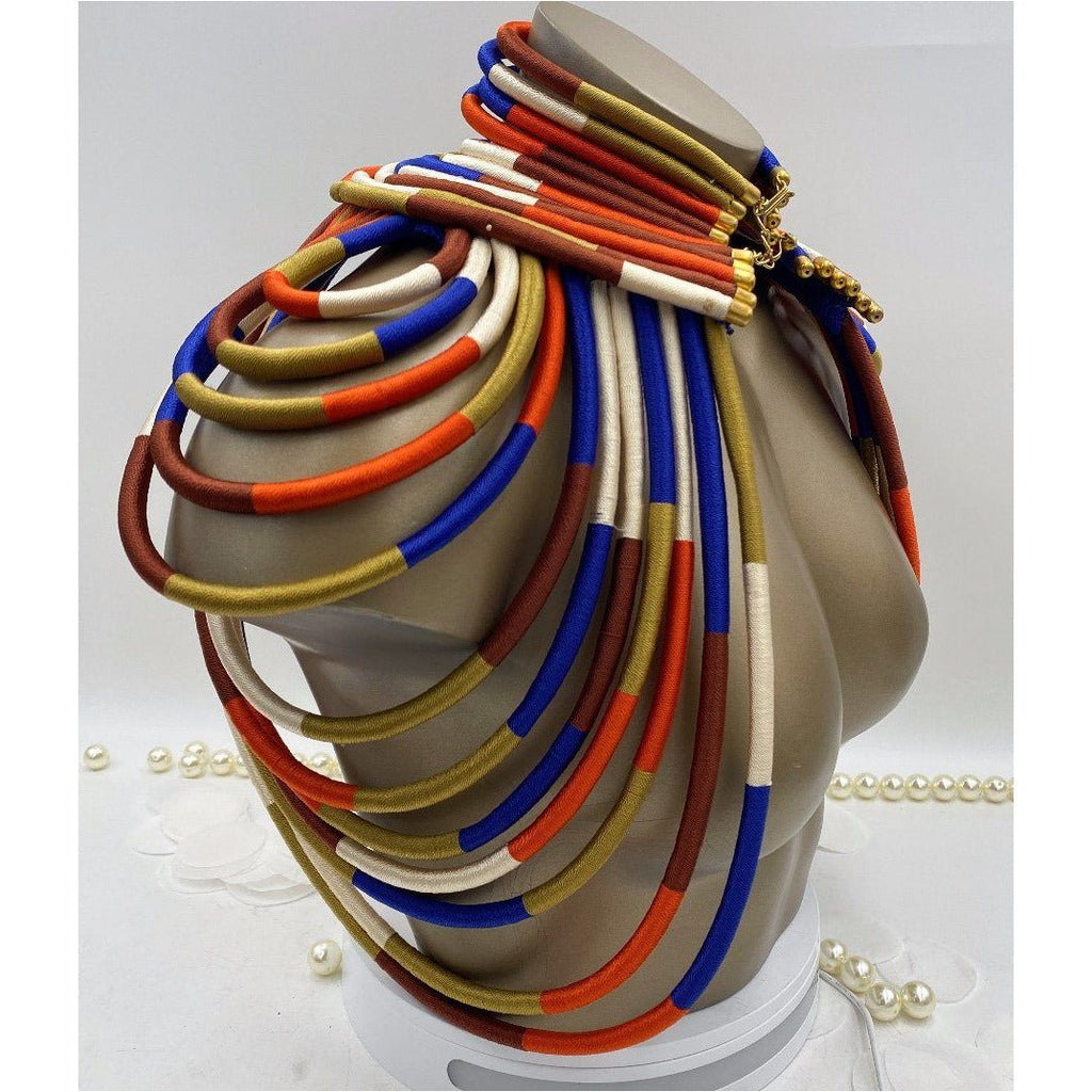 Ubuntu Goddess Two Shoulder Necklace