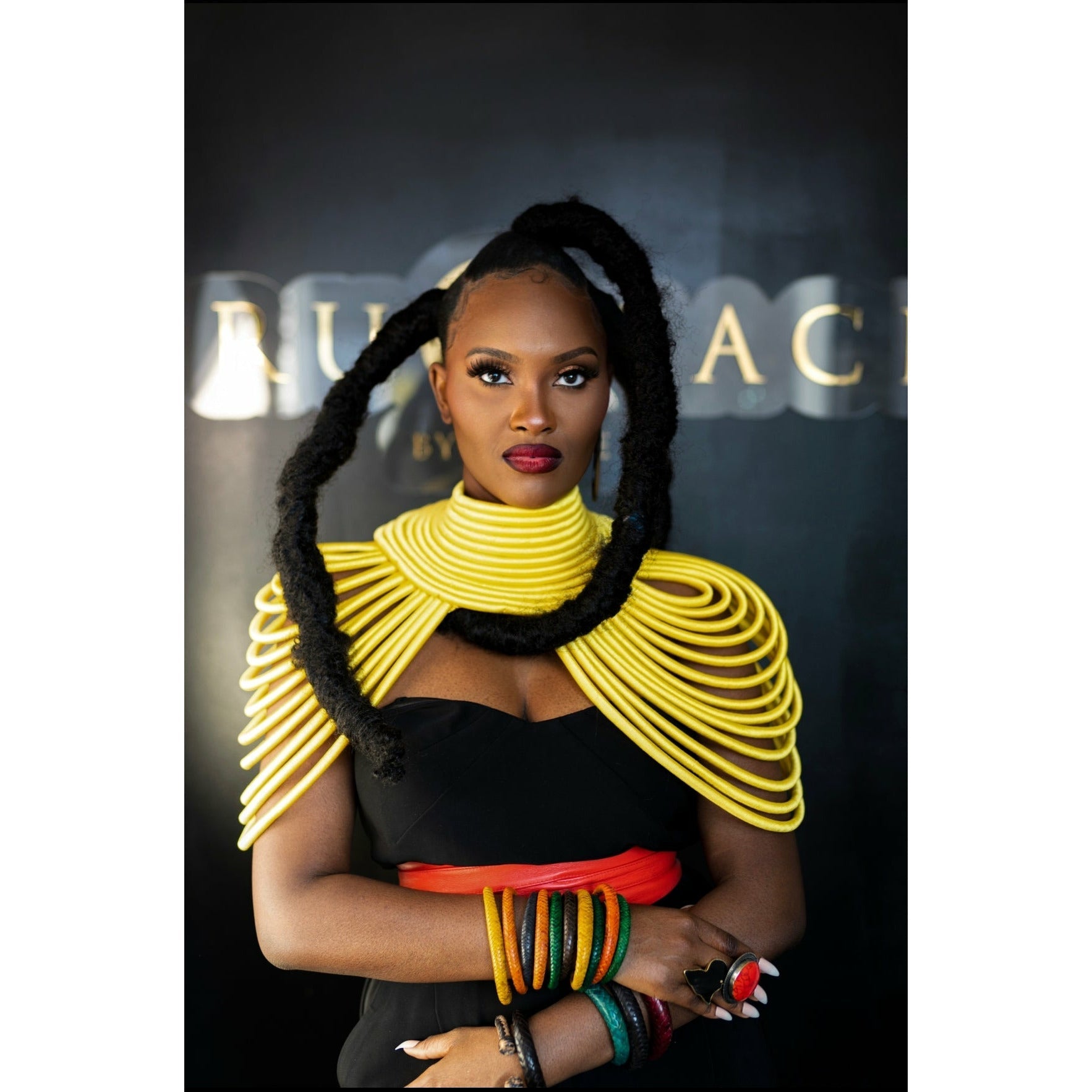 Ubuntu Goddess Two Shoulder Necklace