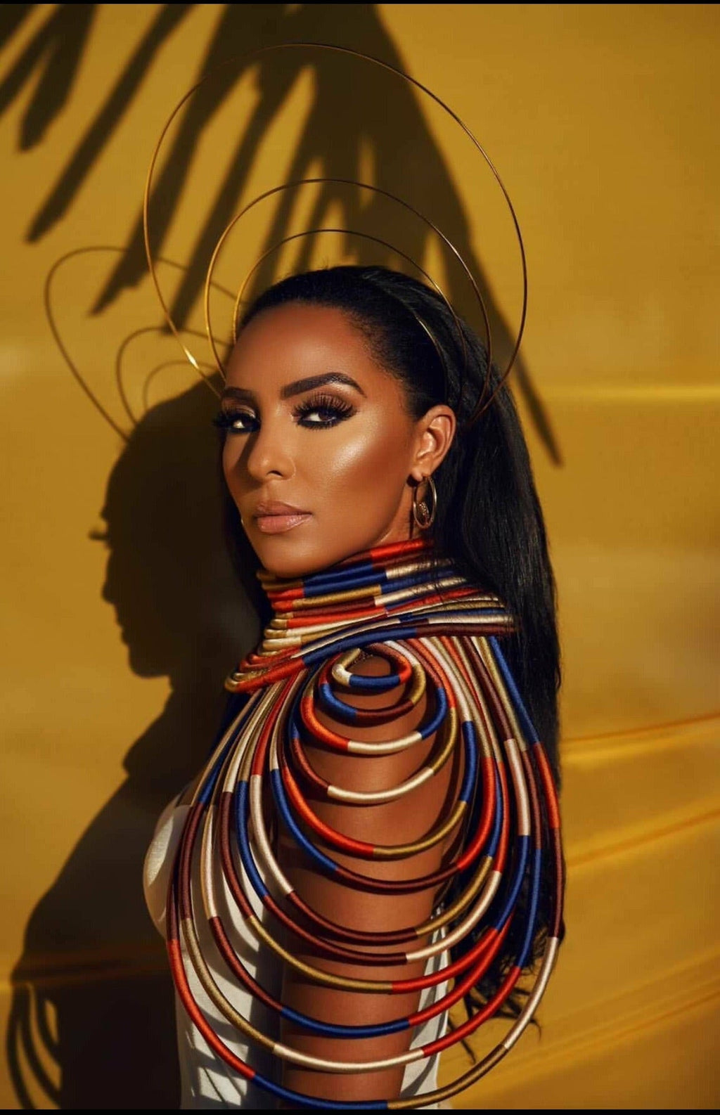 Ubuntu Goddess Two Shoulder Necklace