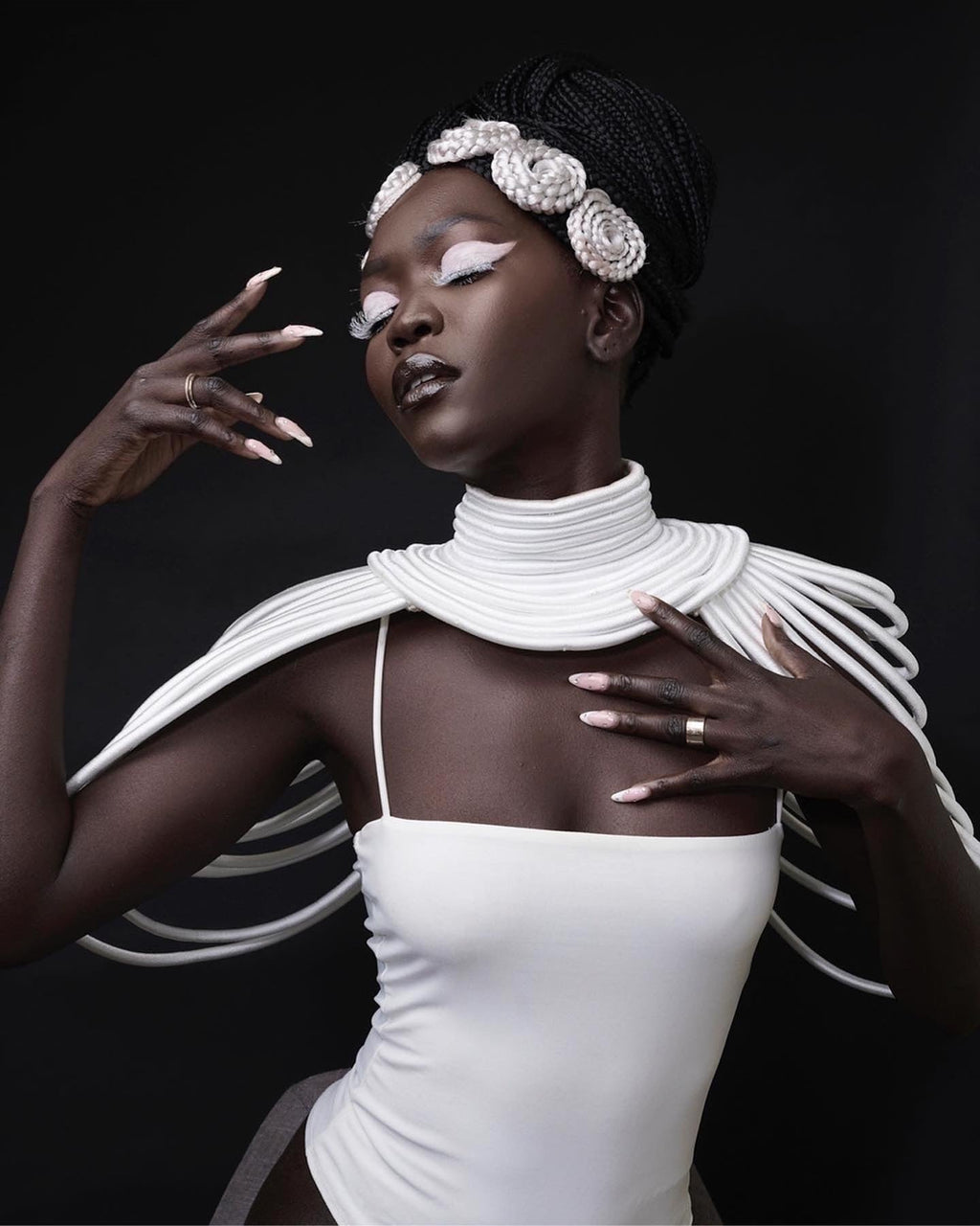 Ubuntu Goddess Two Shoulder Necklace