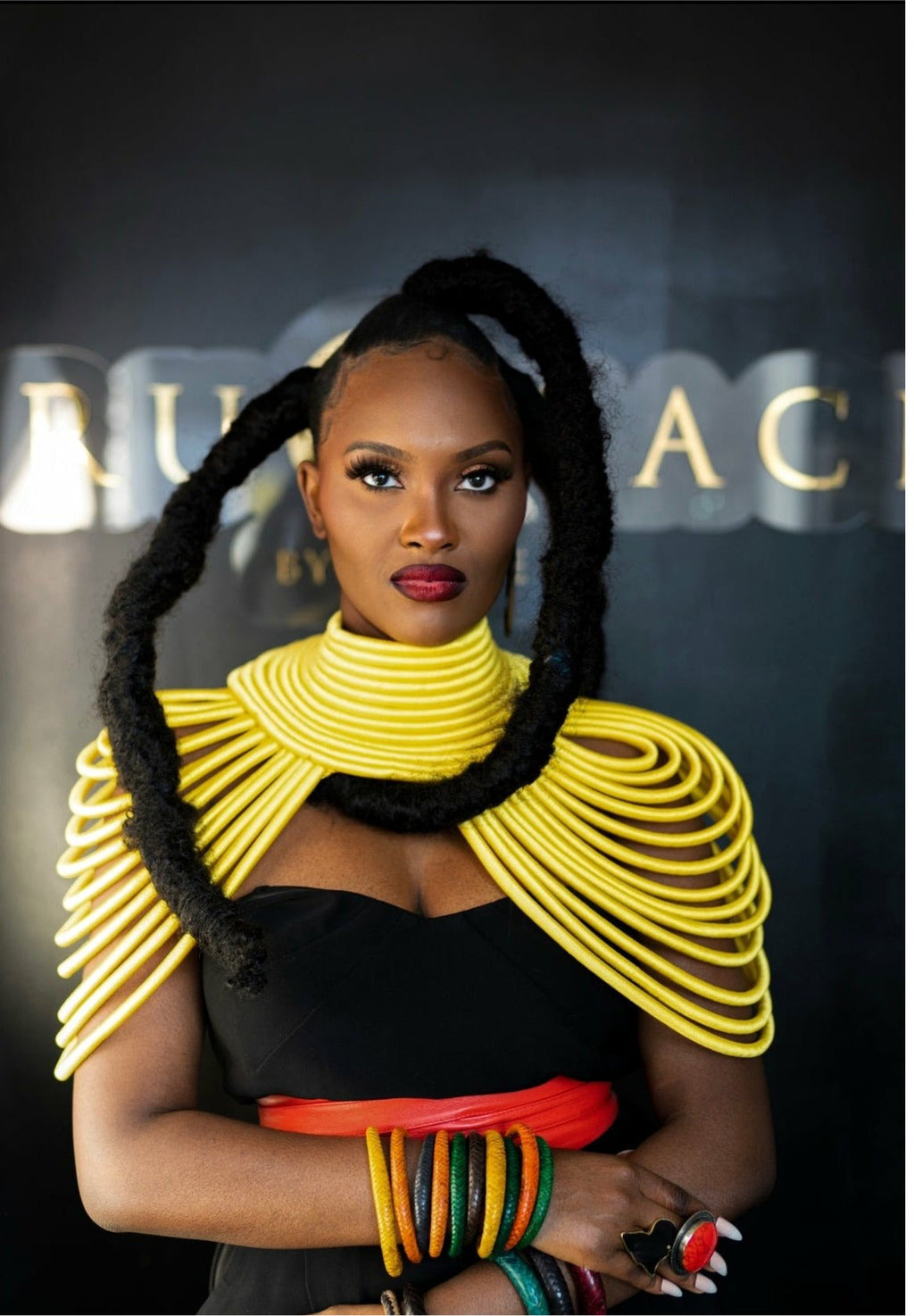 Ubuntu Goddess Two Shoulder Necklace