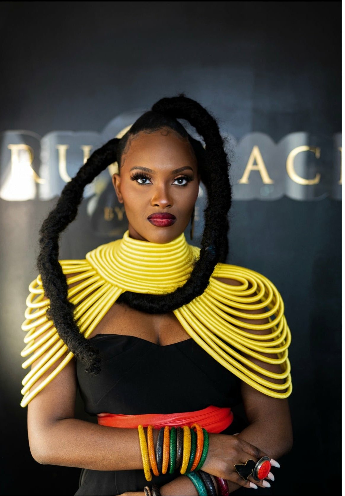 Ubuntu Goddess Two Shoulder Necklace