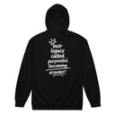 I AM HIM — Prince Becoming | White Ink | Zip Hoodie | Legacy Collection