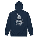 I AM HIM — Prince Becoming | White Ink | Zip Hoodie | Legacy Collection