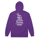 I AM HIM — Prince Becoming | White Ink | Zip Hoodie | Legacy Collection