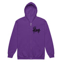 I AM HIM — King Anointed | Black Ink | Zip Hoodie | King Collection