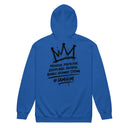 I AM HIM — King Anointed | Black Ink | Zip Hoodie | King Collection