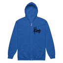 I AM HIM — King Anointed | Black Ink | Zip Hoodie | King Collection