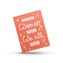 When Women Win Women's Empowerment Card