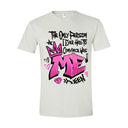 The Only Person I Ever Had to Convince Was ME — Hot Pink Graffiti Tee | Around the Way Girl Collection