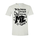 The Only Person I Ever Had to Convince Was ME — Black Graffiti Tee | Around the Way Girl Collection