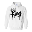I AM HIM — King's Gambit | Black Ink | Pullover Hoodie | King Collection