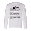 I AM HIM — Warrior Definition | Black Ink | Long Sleeve Tee | Definitions of HIM Collection