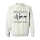 Definition of a Woman Crewneck – The Statement. The Standard