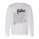 I AM HIM — Father Definition | Black Ink | Long Sleeve Tee | Definitions of HIM Collection