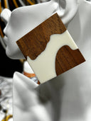 Café Au Laît Lightweight Stud Earrings