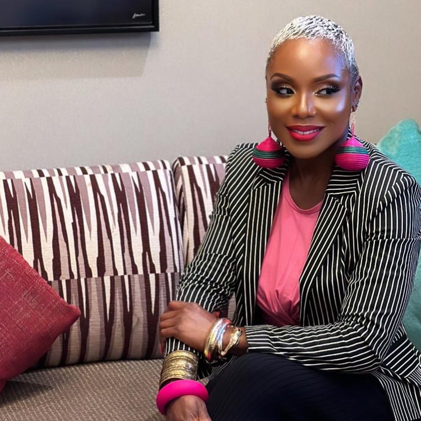 Kubwa Woven basket Drop Earrings