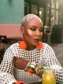 Kubwa Woven basket Drop Earrings