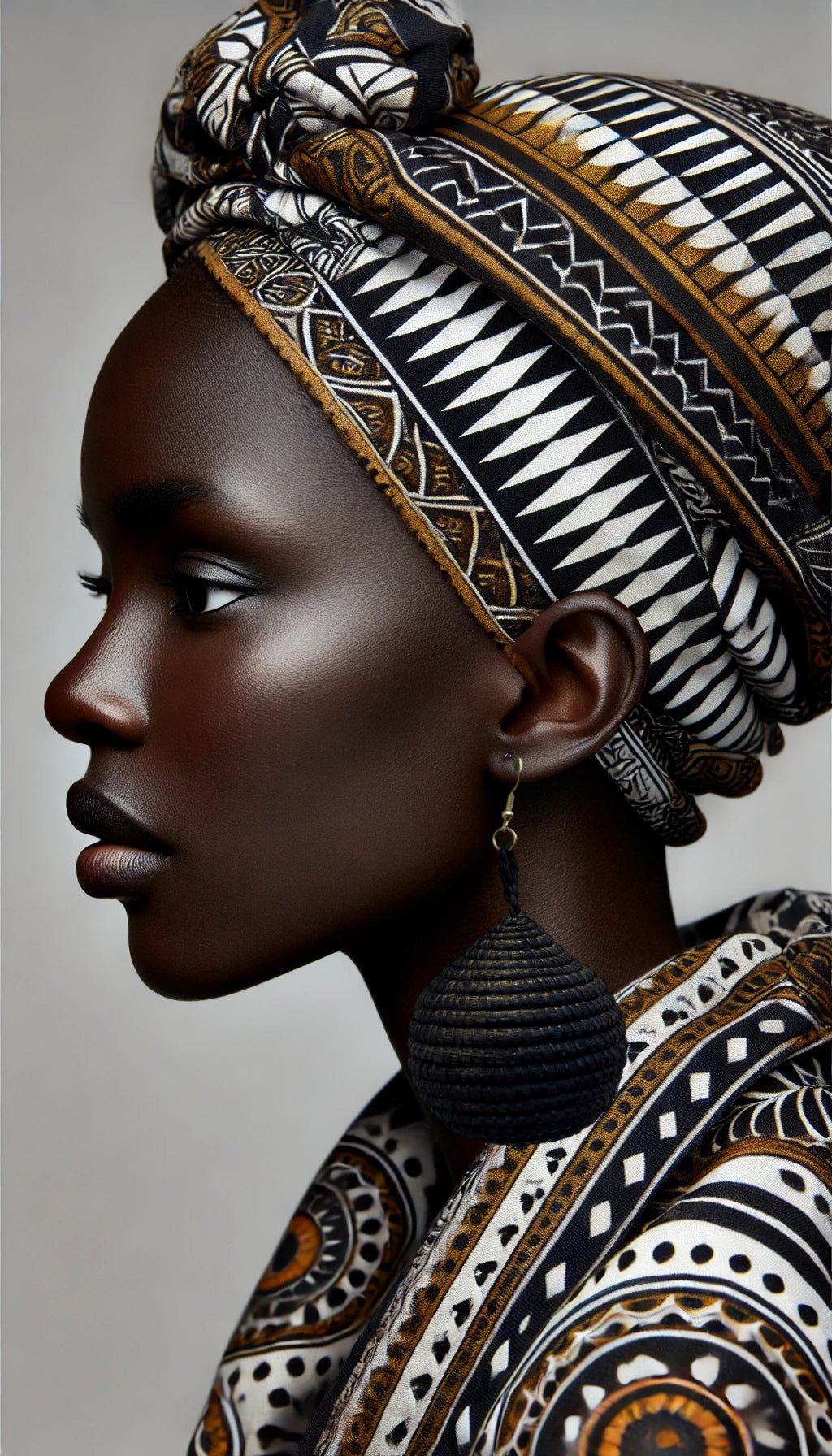 Kubwa Woven basket Drop Earrings