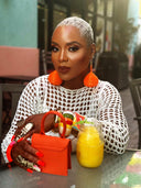 Kubwa Woven basket Drop Earrings