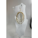 Zamunda Multi-loop Brass Earrings